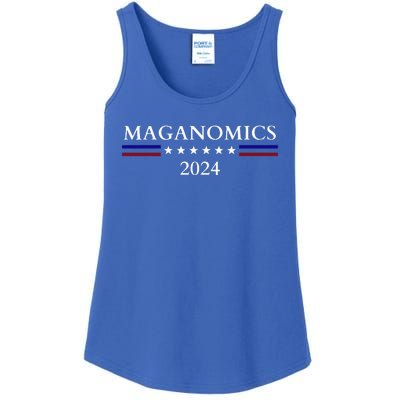 Maganomics 2024 Donald Trump 2024 Ladies Essential Tank