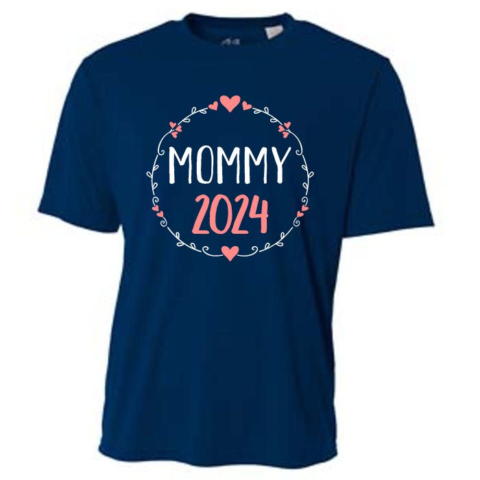 Mommy 2024 For Pregnancy Announcement Cooling Performance Crew T-Shirt