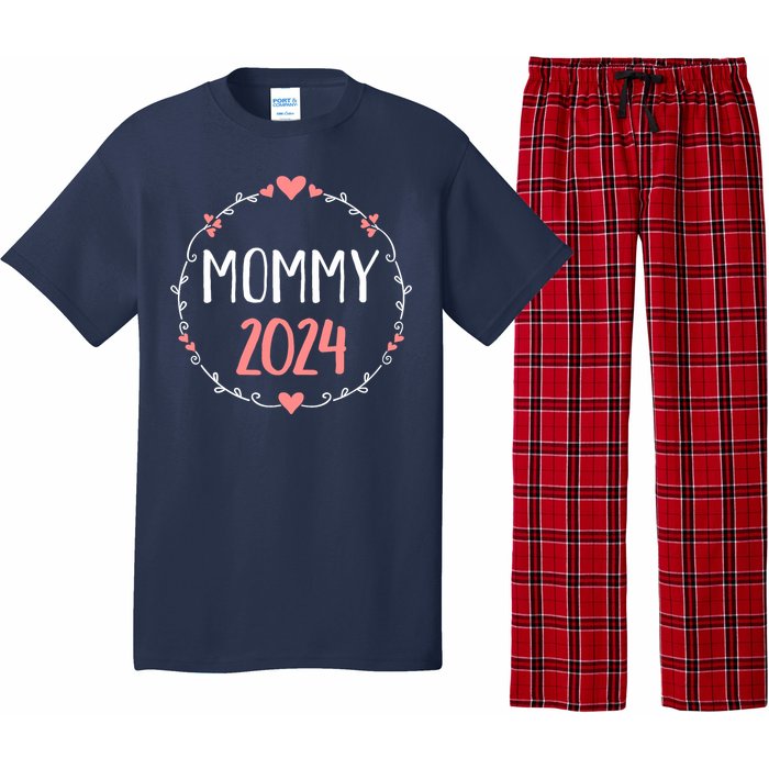 Mommy 2024 For Pregnancy Announcement Pajama Set