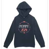 Mommy 2024 For Pregnancy Announcement Urban Pullover Hoodie