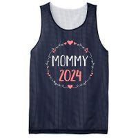 Mommy 2024 For Pregnancy Announcement Mesh Reversible Basketball Jersey Tank