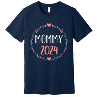 Mommy 2024 For Pregnancy Announcement Premium T-Shirt