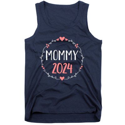 Mommy 2024 For Pregnancy Announcement Tank Top