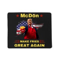 Mcdon 2024 Funny Donald Trump French Fry Cooking Friesff Mousepad