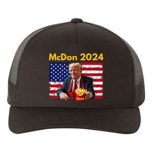 Mcdon 2024 Funny Donald Trump French Fry Cooking Fries Yupoong Adult 5-Panel Trucker Hat