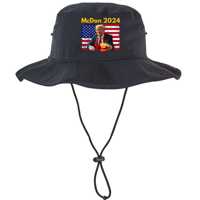 Mcdon 2024 Funny Donald Trump French Fry Cooking Fries Legacy Cool Fit Booney Bucket Hat