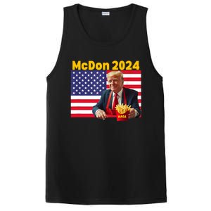 Mcdon 2024 Funny Donald Trump French Fry Cooking Fries PosiCharge Competitor Tank