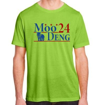 Moodeng 24 Funny Baby Pygmy Hippo Cute Moo Deng 2024 Gift Adult ChromaSoft Performance T-Shirt