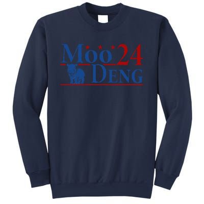 Moodeng 24 Funny Baby Pygmy Hippo Cute Moo Deng 2024 Gift Sweatshirt