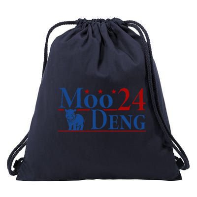 Moodeng 24 Funny Baby Pygmy Hippo Cute Moo Deng 2024 Gift Drawstring Bag