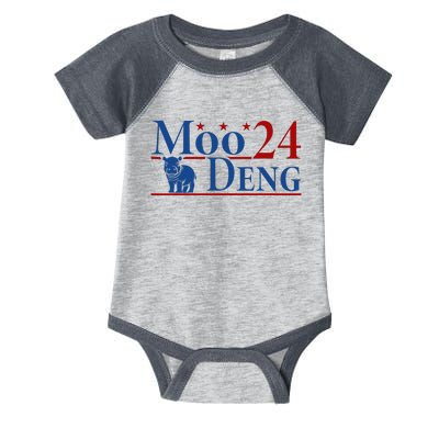 Moodeng 24 Funny Baby Pygmy Hippo Cute Moo Deng 2024 Gift Infant Baby Jersey Bodysuit