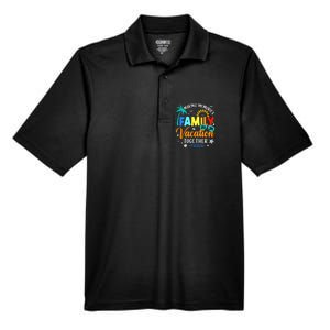 Matching 2024 Family Vacation Making Memories Together Men's Origin Performance Pique Polo