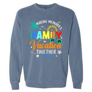 Matching 2024 Family Vacation Making Memories Together Garment-Dyed Sweatshirt