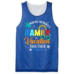 Matching 2024 Family Vacation Making Memories Together Mesh Reversible Basketball Jersey Tank