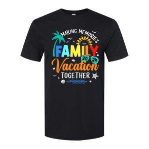 Matching 2024 Family Vacation Making Memories Together Softstyle CVC T-Shirt