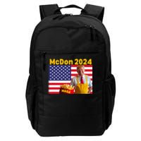 Mcdon 2024 Funny Donald Trump French Fry Cooking Fries Daily Commute Backpack