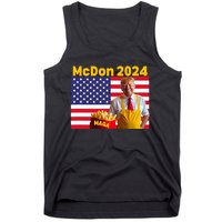 Mcdon 2024 Funny Donald Trump French Fry Cooking Fries Tank Top