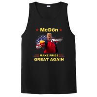 Mcdon 2024 Funny Donald Trump French Fry Cooking Friesff PosiCharge Competitor Tank