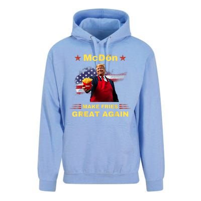 Mcdon 2024 Funny Donald Trump French Fry Cooking Friesff Unisex Surf Hoodie