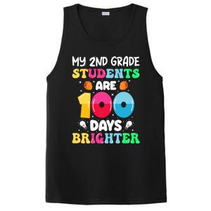 My 2nd Grade Students Are 100 Days Brighter 100 Days Of Gift PosiCharge Competitor Tank