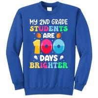 My 2nd Grade Students Are 100 Days Brighter 100 Days Of Gift Sweatshirt