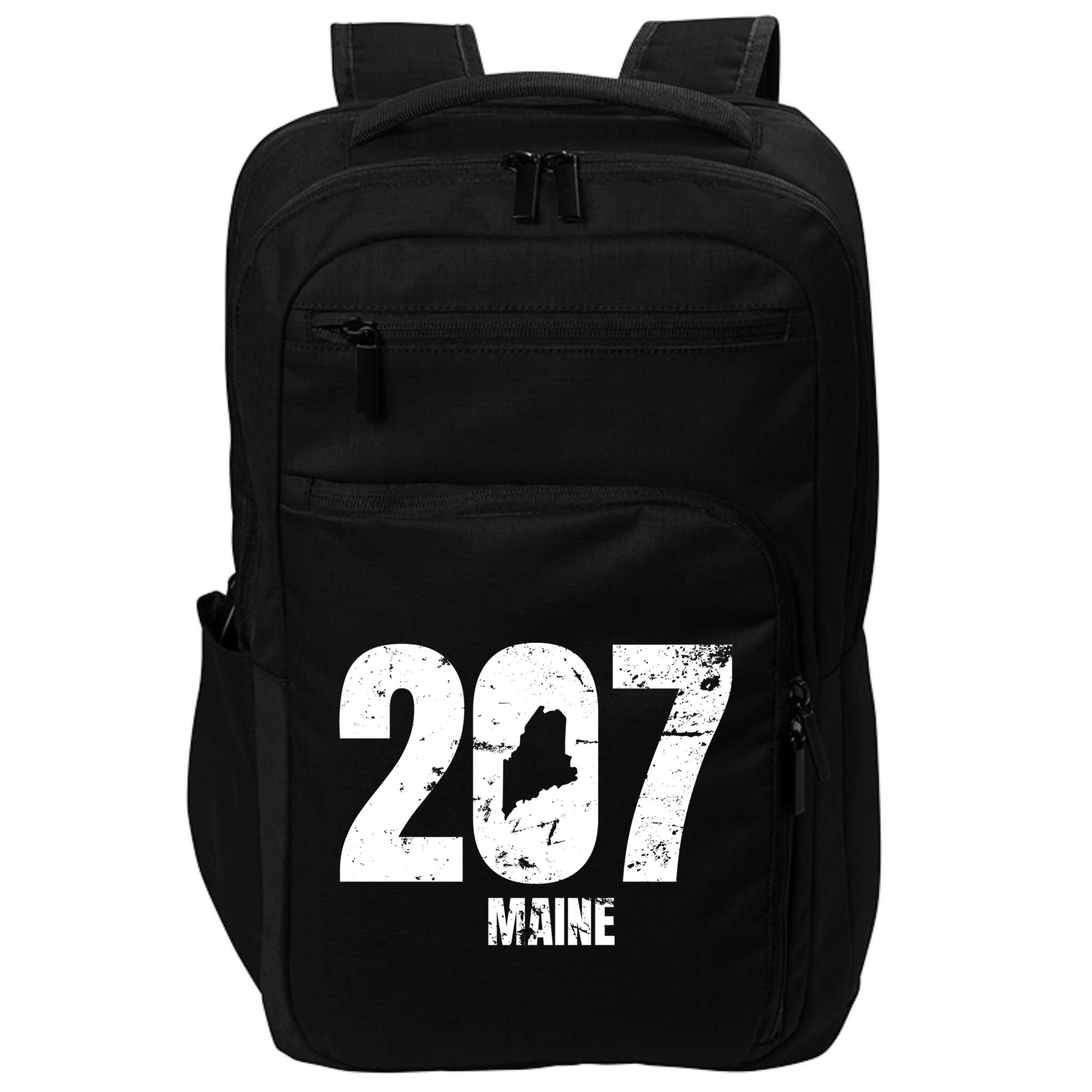 Maine 207 Graphic Funny Gift Impact Tech Backpack