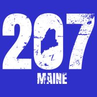 Maine 207 Graphic Funny Gift T-Shirt