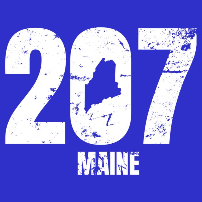 Maine 207 Graphic Funny Gift T-Shirt