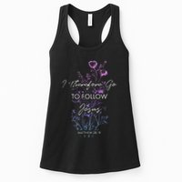 Matthew 2819 I Follow Jesus Baptism Baptized Christian Womens Tank Top