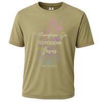 Matthew 2819 I Follow Jesus Baptism Baptized Christian Performance Shirt
