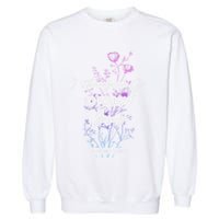 Matthew 2819 I Follow Jesus Baptism Baptized Christian Garment-Dyed Sweatshirt
