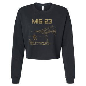 Mig 23 Cropped Pullover Crew