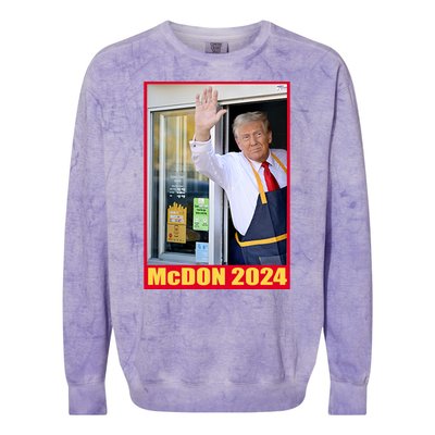 Mcdon 2024 Colorblast Crewneck Sweatshirt