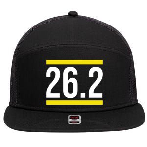 Marathon 26.2 7 Panel Mesh Trucker Snapback Hat