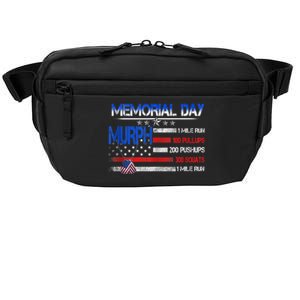 Murph 2022 Memorial Day Shirt Patriotic Day Tee Crossbody Pack