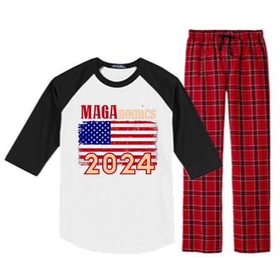 Maganomics 2024 Raglan Sleeve Pajama Set