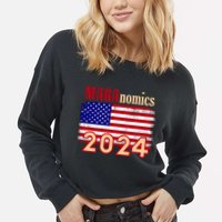Maganomics 2024 Cropped Pullover Crew