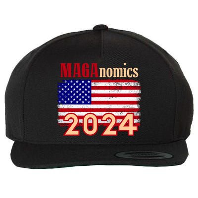 Maganomics 2024 Wool Snapback Cap