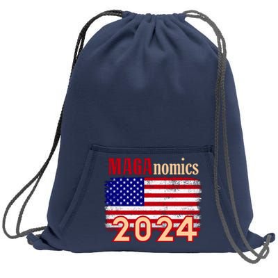 Maganomics 2024 Sweatshirt Cinch Pack Bag