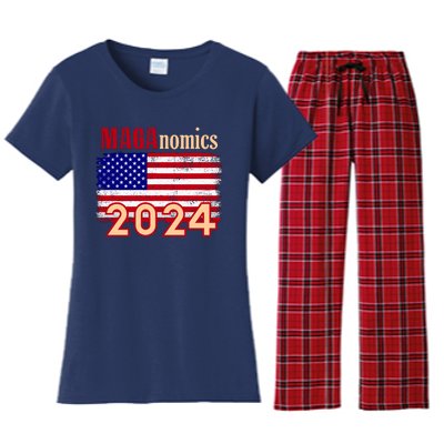 Maganomics 2024 Women's Flannel Pajama Set