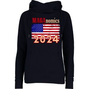 Maganomics 2024 Womens Funnel Neck Pullover Hood