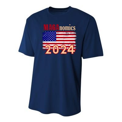 Maganomics 2024 Youth Performance Sprint T-Shirt