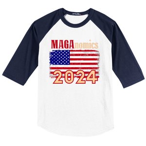 Maganomics 2024 Baseball Sleeve Shirt