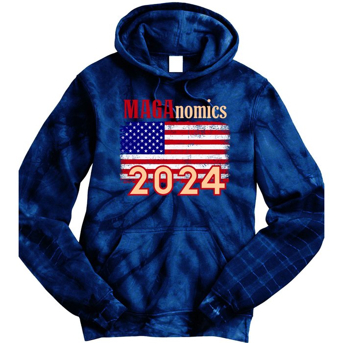 Maganomics 2024 Tie Dye Hoodie