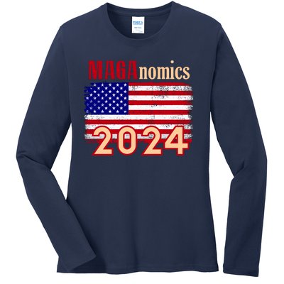 Maganomics 2024 Ladies Long Sleeve Shirt