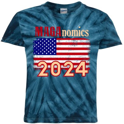 Maganomics 2024 Kids Tie-Dye T-Shirt