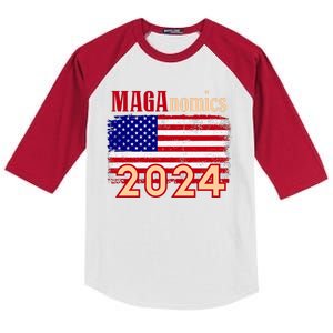 Maganomics 2024 Kids Colorblock Raglan Jersey