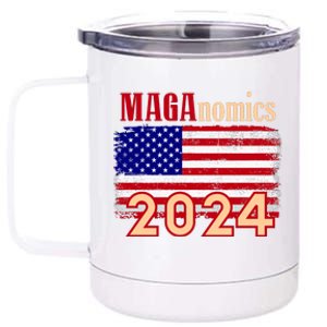 Maganomics 2024 12 oz Stainless Steel Tumbler Cup