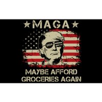 Maga 2024 Maybe Afford Groceries Again Retro Trump 2024 Bumper Sticker