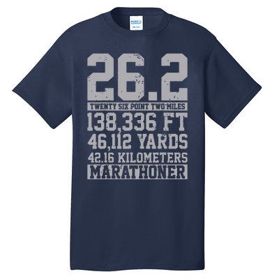 Marathon 262 Miles Running Runner Gift Tall T-Shirt